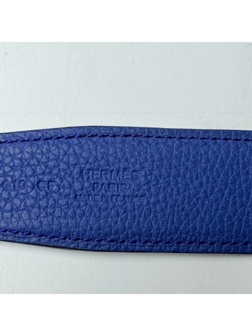 Hermes Belt Black Blue